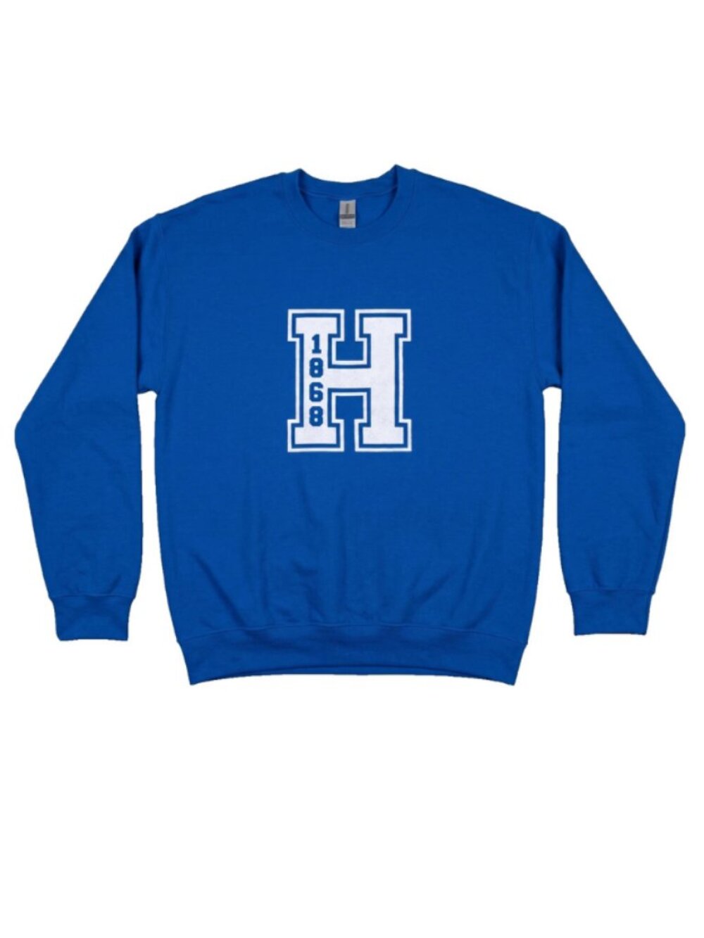 Hampton University H 1868 Graphic Sweatshirt Blue Men's M